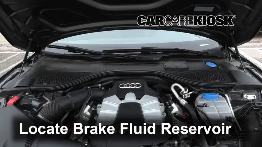 2014 Audi A7 Quattro 3.0L V6 Supercharged Brake Fluid